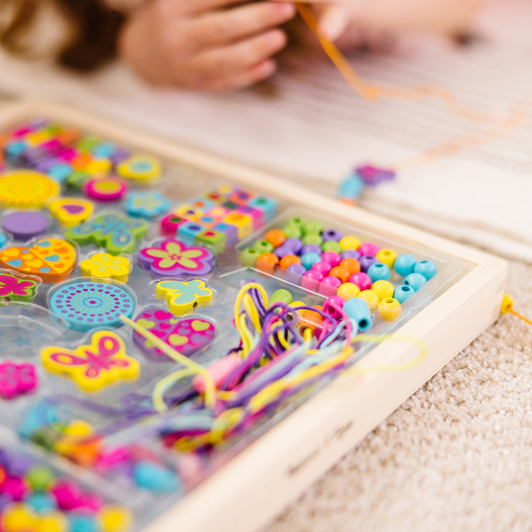Recycled Art Projects Using Wooden Bead Trays