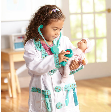 Melissa & Doug More Than Half of Parents Report that Dentist & Doctor Appointments are Challenging for Young Children blog post child playing