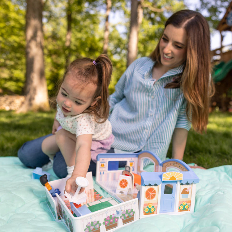 Melissa & Doug Best Holiday Toys & Gifts for 2 year olds mom and child playing