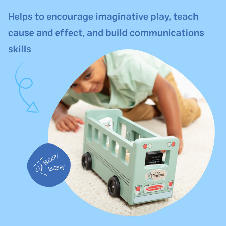 The Pigeon Book & Wooden Bus Bundle