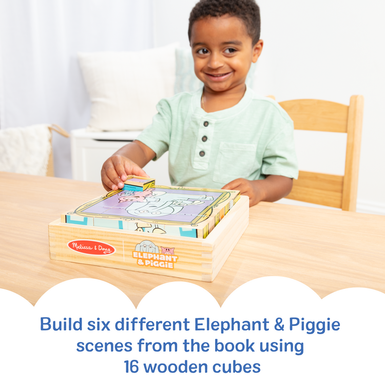 Elephant & Piggie Cube Puzzle