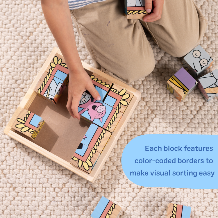 Elephant & Piggie Cube Puzzle