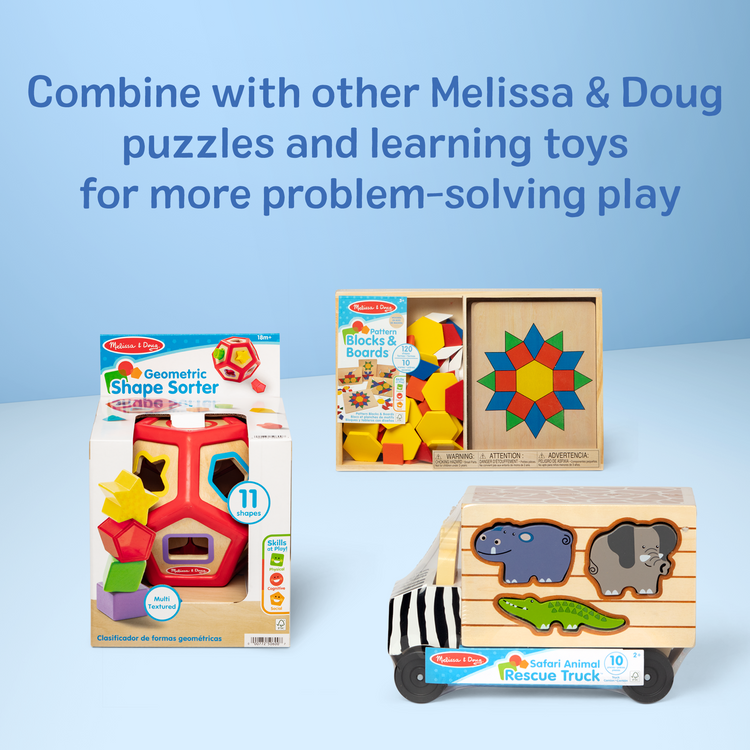 Geometric Shape Sorter Wooden Toy