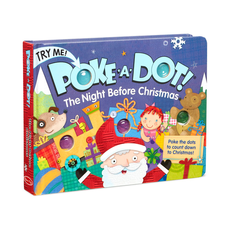  The Melissa & Doug Children's Book - Poke-a-Dot:The Night Before Christmas (Board Book with Buttons to Pop)