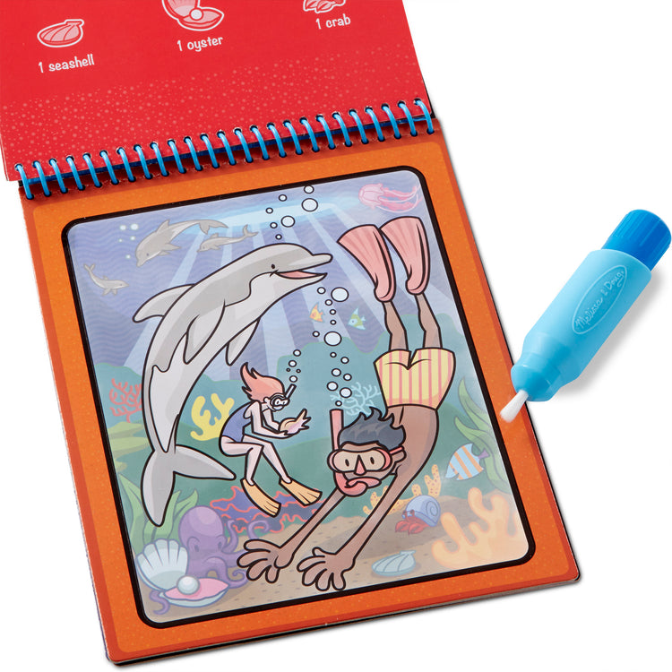  The Melissa & Doug On the Go Water Wow! Reusable Water-Reveal Activity Pad Travel Toy – Adventure