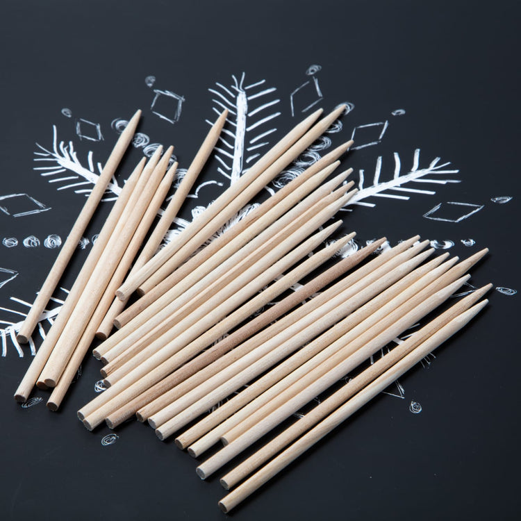 Melissa & Doug 25 Wood Stylus Sticks