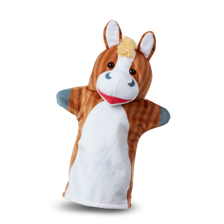 the Melissa & Doug Barn Buddies Hand Puppets, Set of 6 (Cow, Sheep, Horse, Duck, Chicken, Pig)