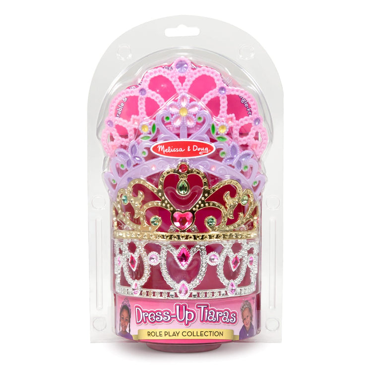 the Melissa & Doug Dress-Up Tiaras for Costume Role Play (4 pcs)