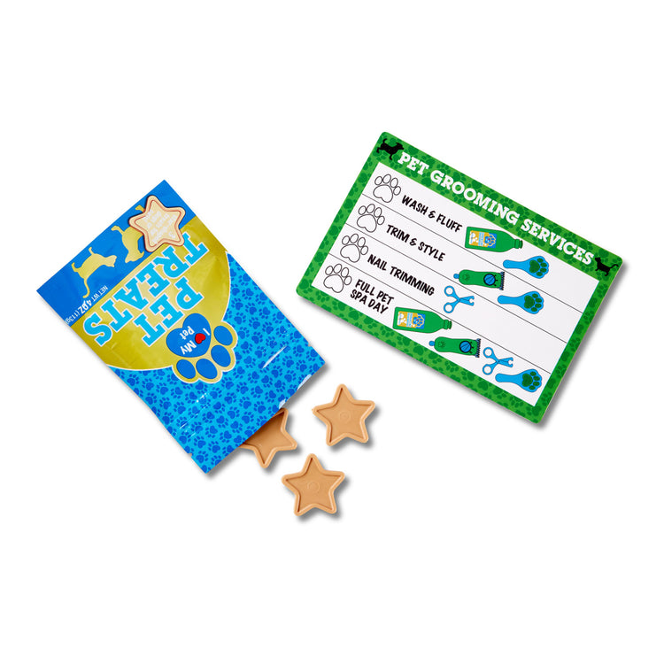 the Melissa & Doug Feeding and Grooming Pet Care Play Set