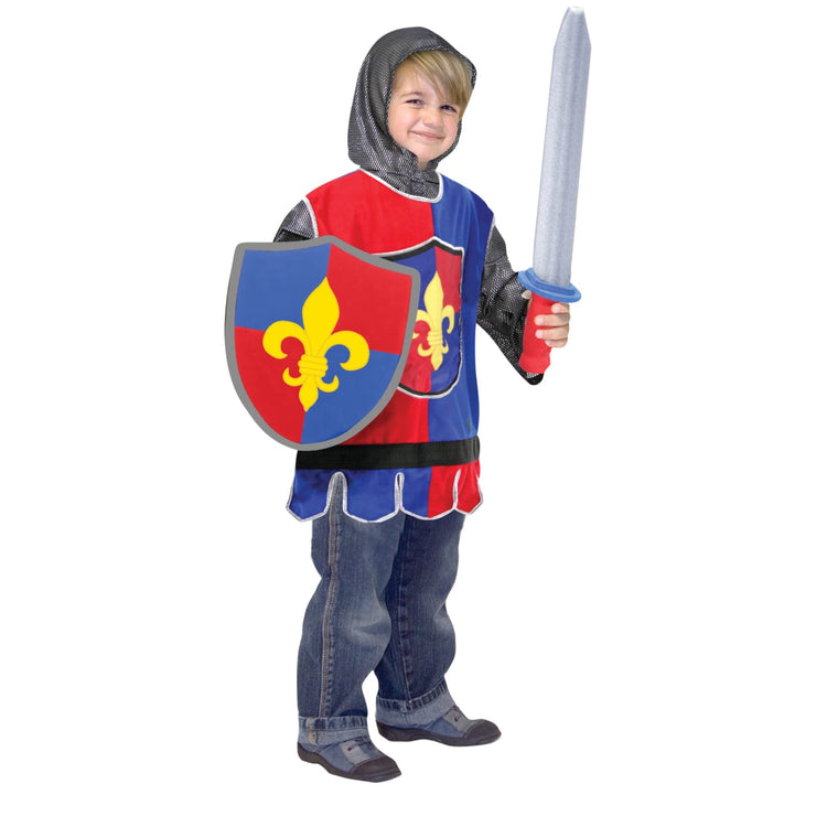 Melissa & Doug Knight Role Play Costume Dress-Up Set (4 pcs)