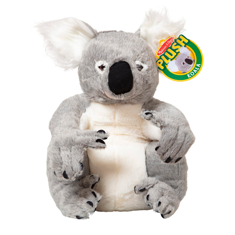 the Melissa & Doug Lifelike Plush Koala Stuffed Animal (13.5W x 14H x 12D in)
