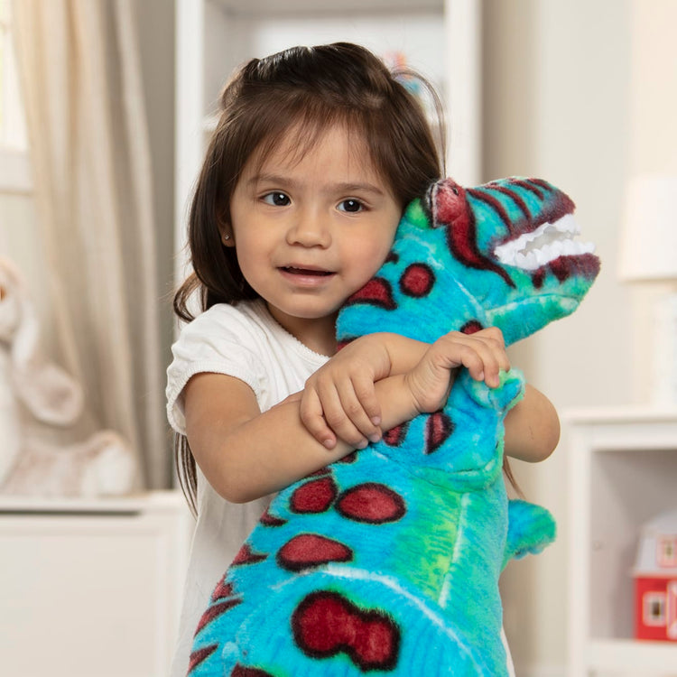 Melissa & Doug T-Rex Dinosaur -  Lifelike Stuffed Animal (over 2 feet tall)